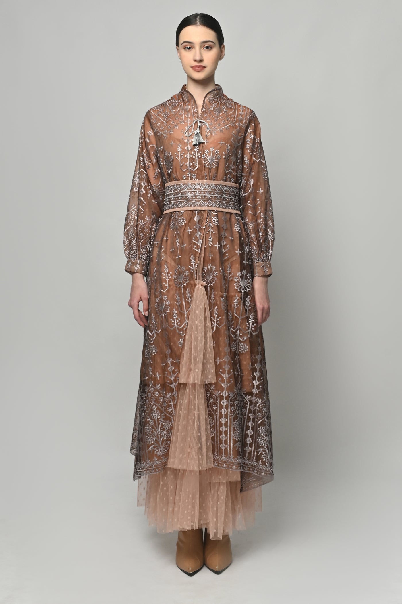 Rumi Dress in Brown