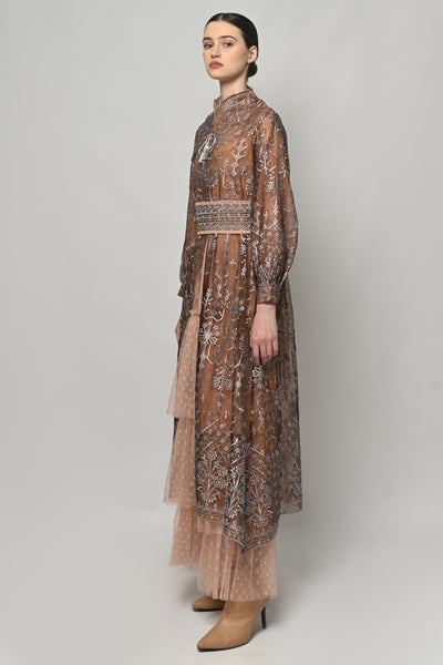 Rumi Dress in Brown