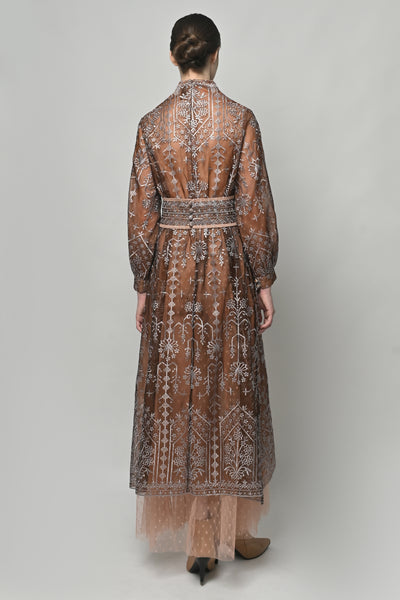 Rumi Dress in Brown