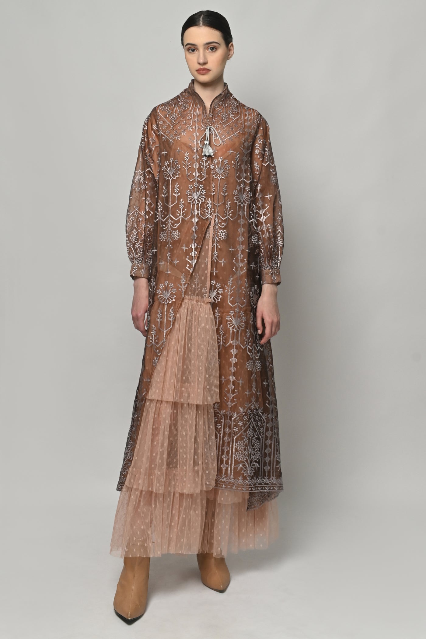 Rumi Dress in Brown