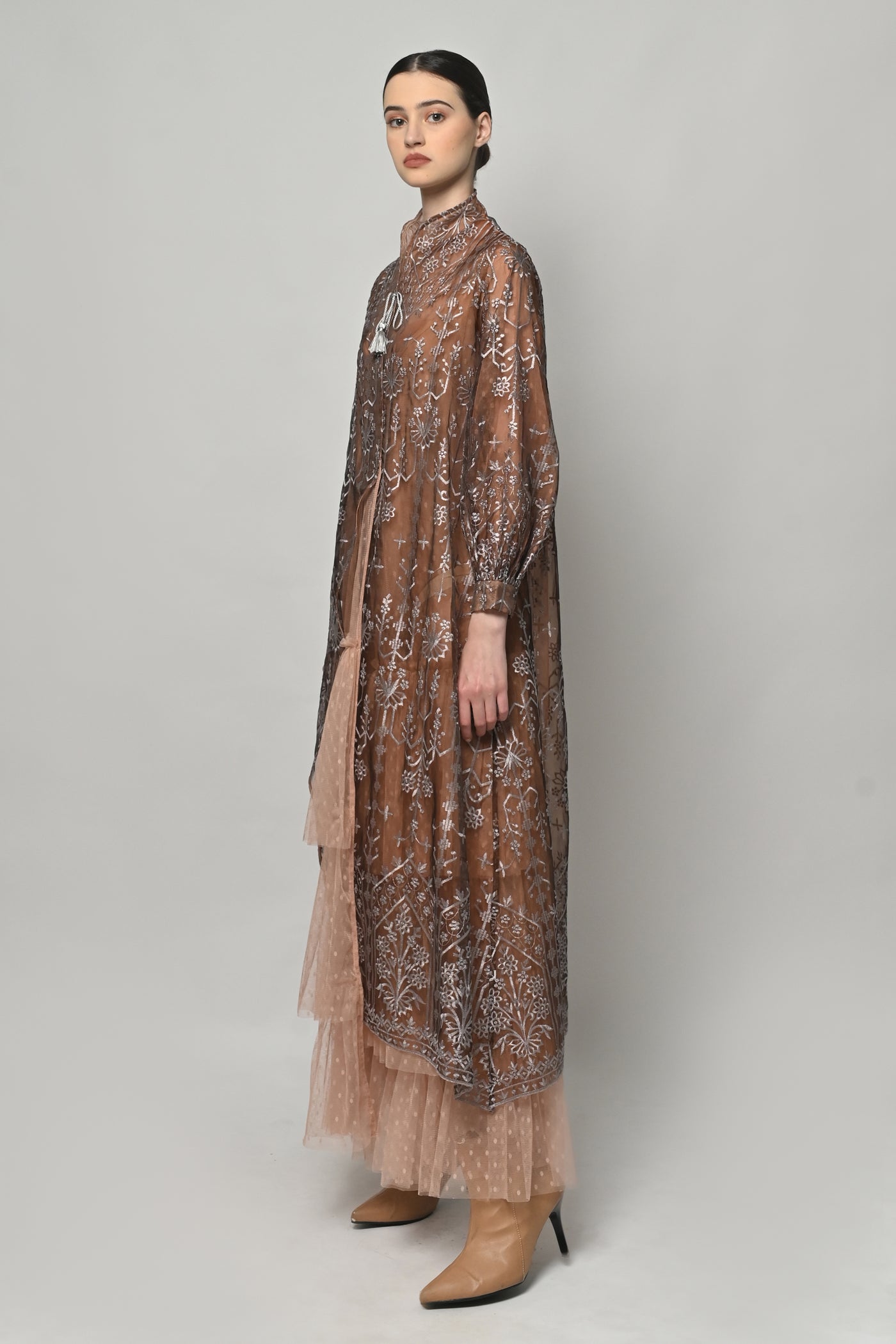 Rumi Dress in Brown