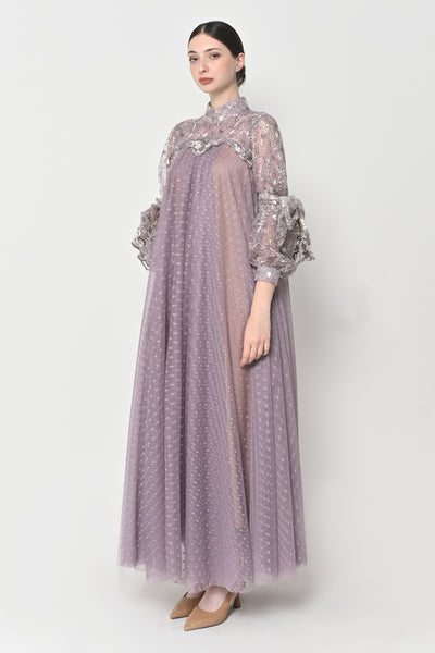 Karuni Dress in Mauve