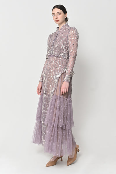 Kemala Dress in Mauve