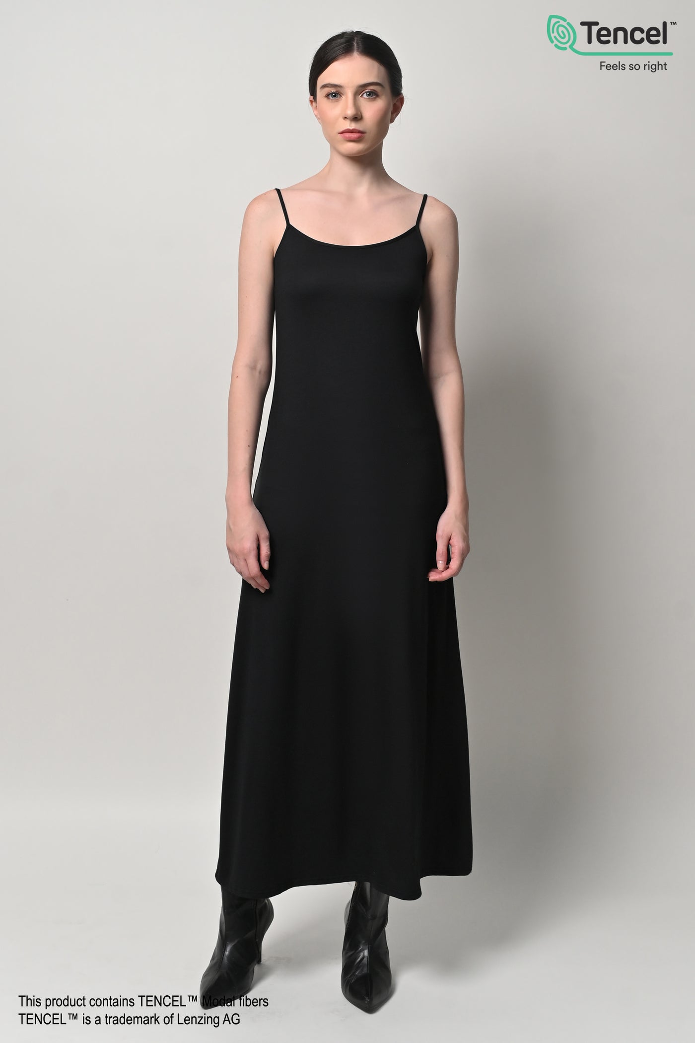 Inner Tank Dress in Midnight