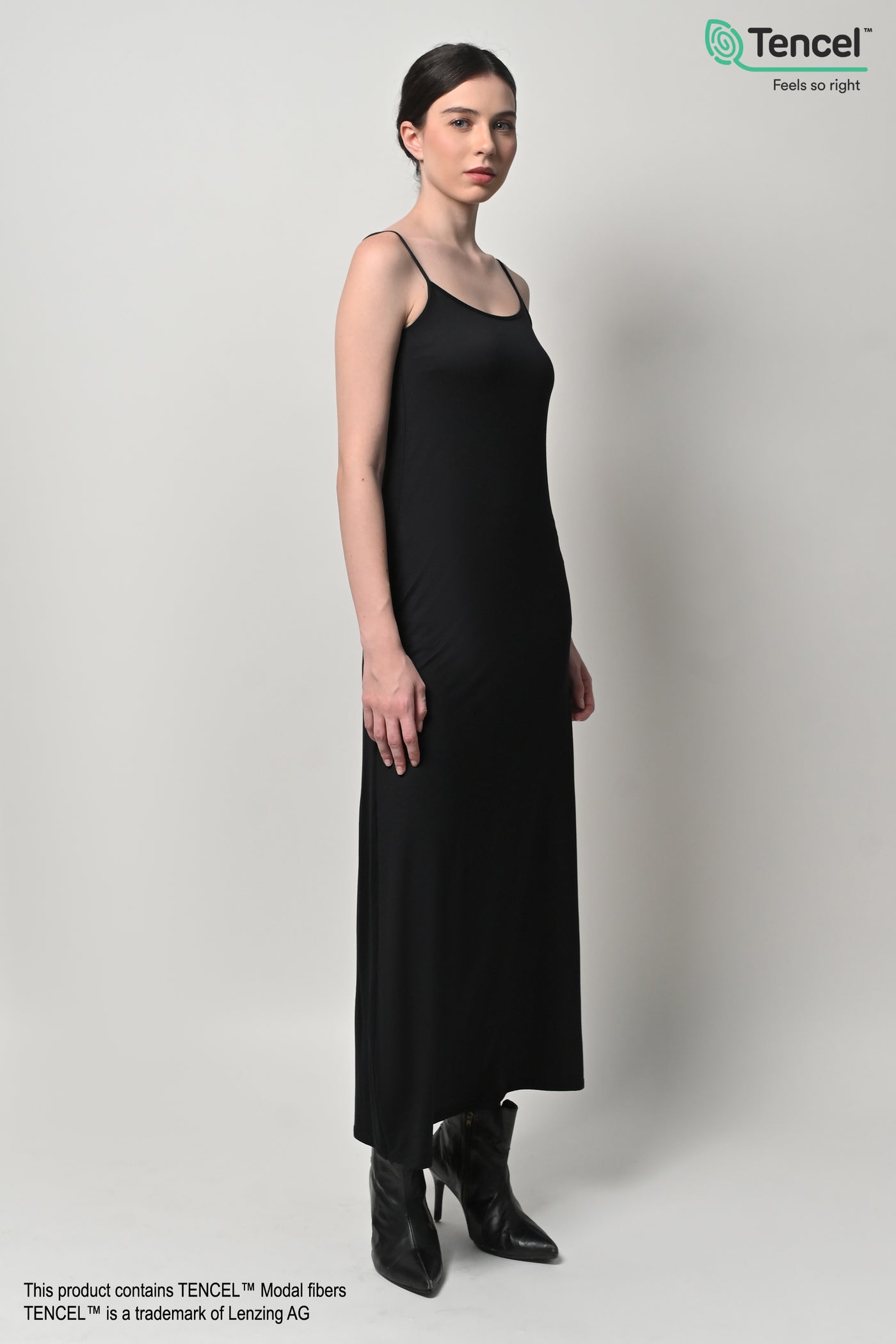 Inner Tank Dress in Midnight