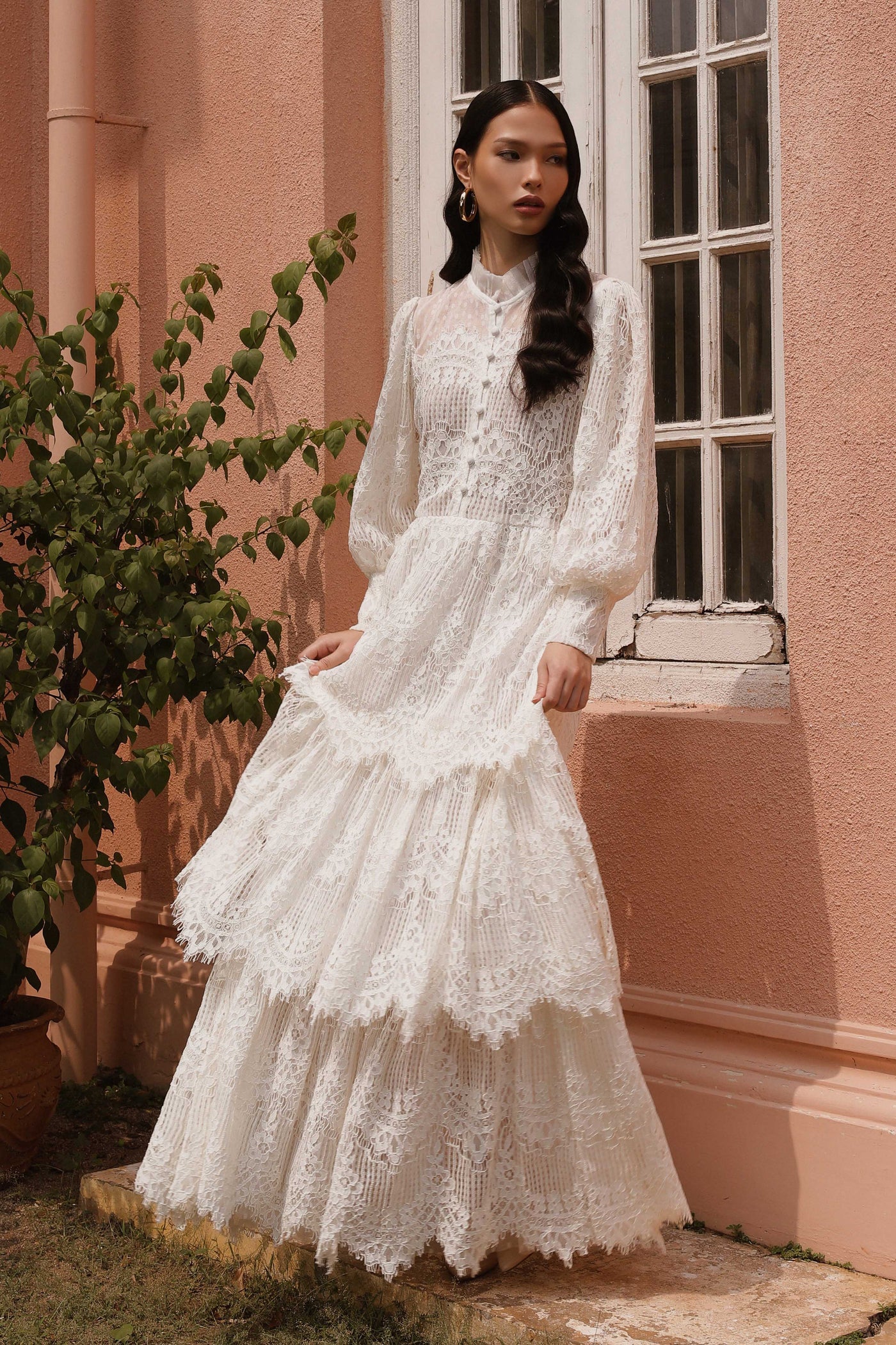 Kalula Dress in White